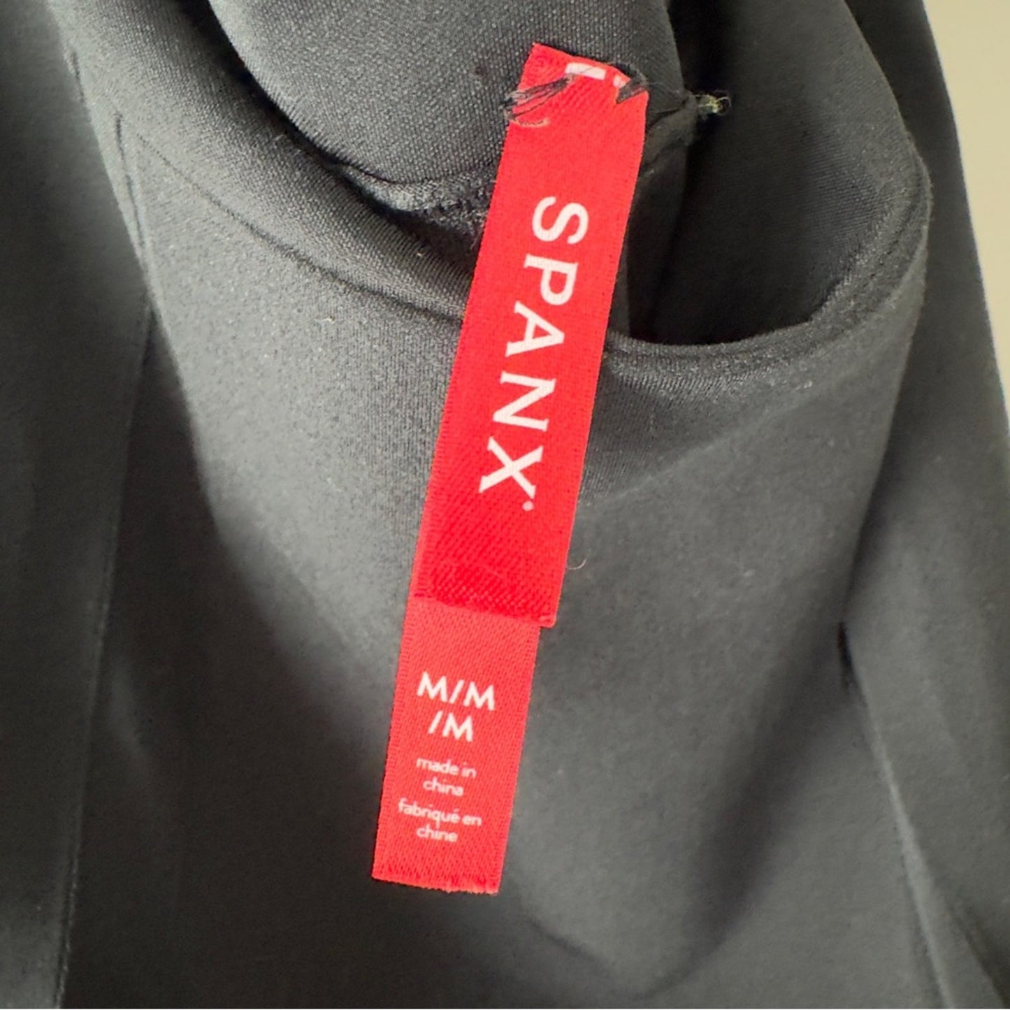 SPANX OnCore High-Waisted Mid-Thigh Short in very black Shapewear Shorts Medium