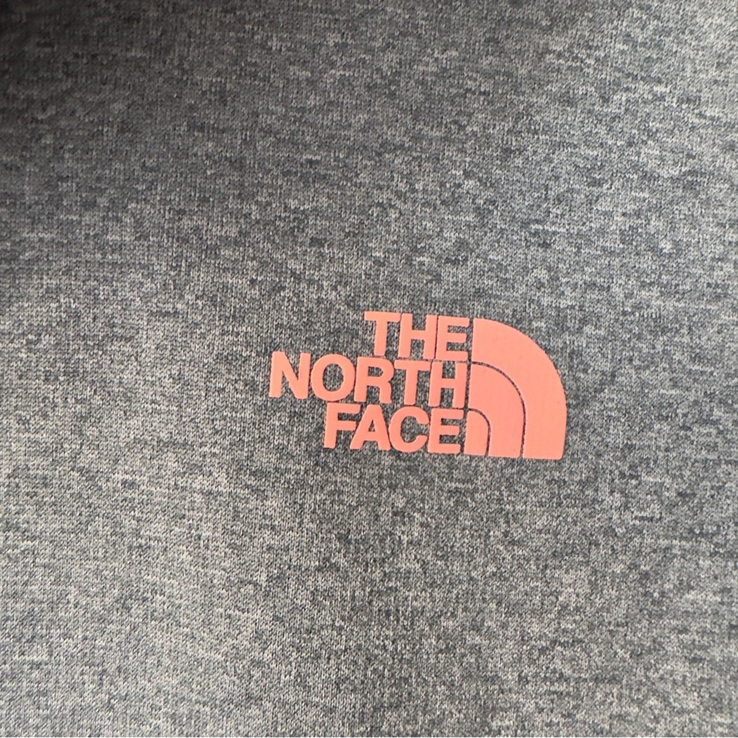 The North Face Gray and Pink Hoodie Kangaroo Pocket Long Sleeve Hood Outdoors M