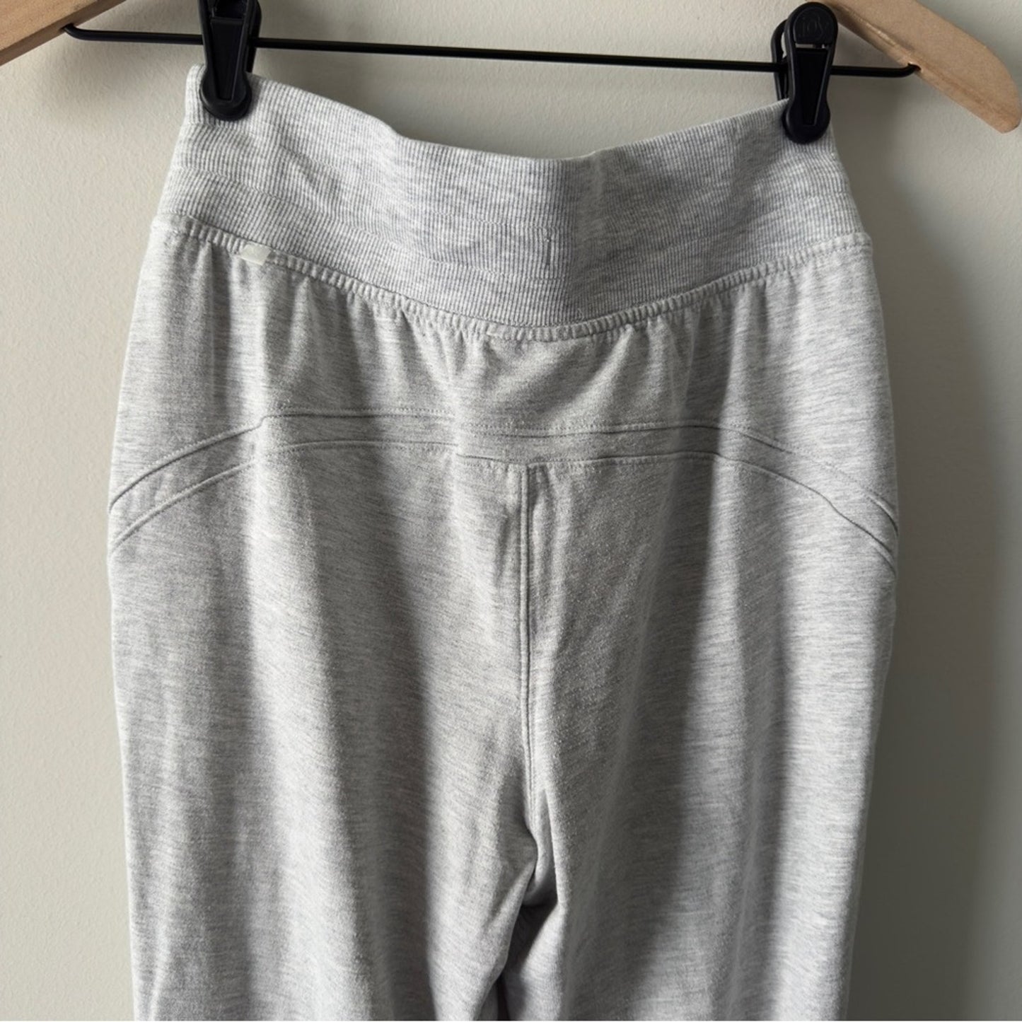 Lululemon Warm Down High-Rise Jogger in Heathered Core Ultra Light Grey Pants 2