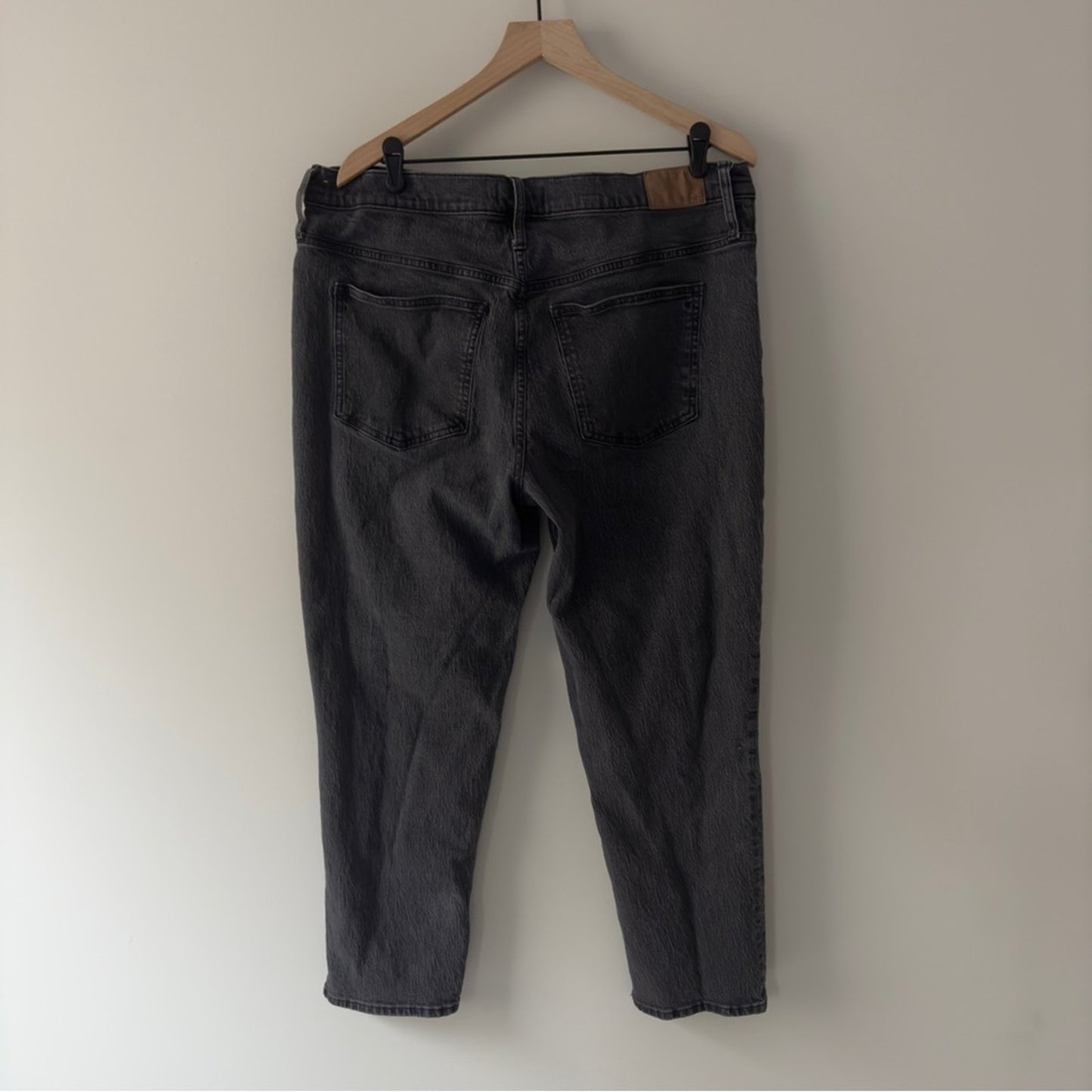 Madewell The Perfect Vintage Jean Denim Jeans zip button logo belt loops cotton
