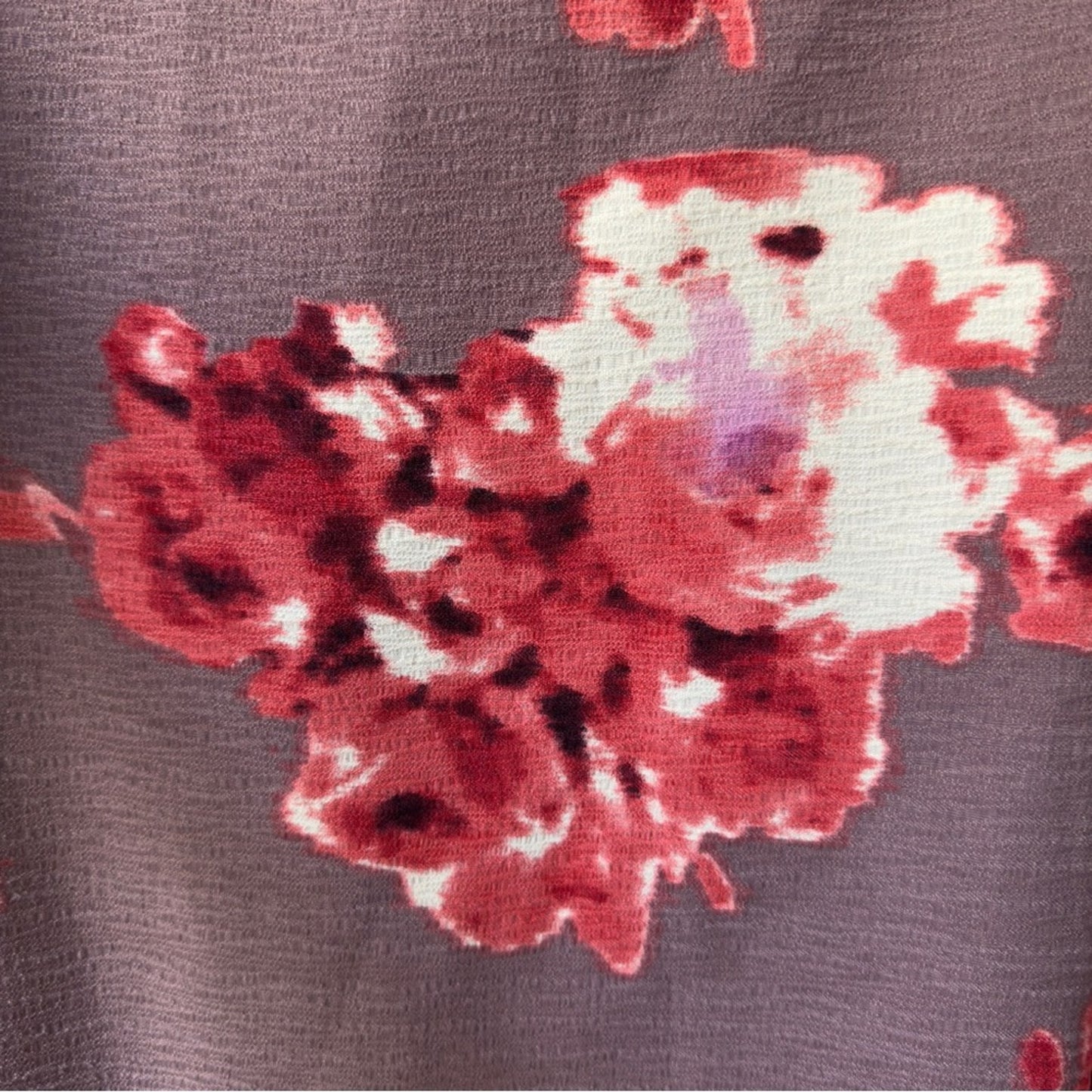 Sugar + Lips Floral V-Neck Jumpsuit Zip Up Back Sleeveless Full Wide Leg Zipper