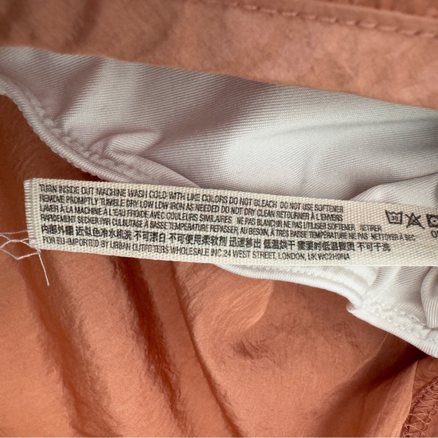Free People FP Movement The Way Home Shorts in Brushed Apricot Athletic Lining