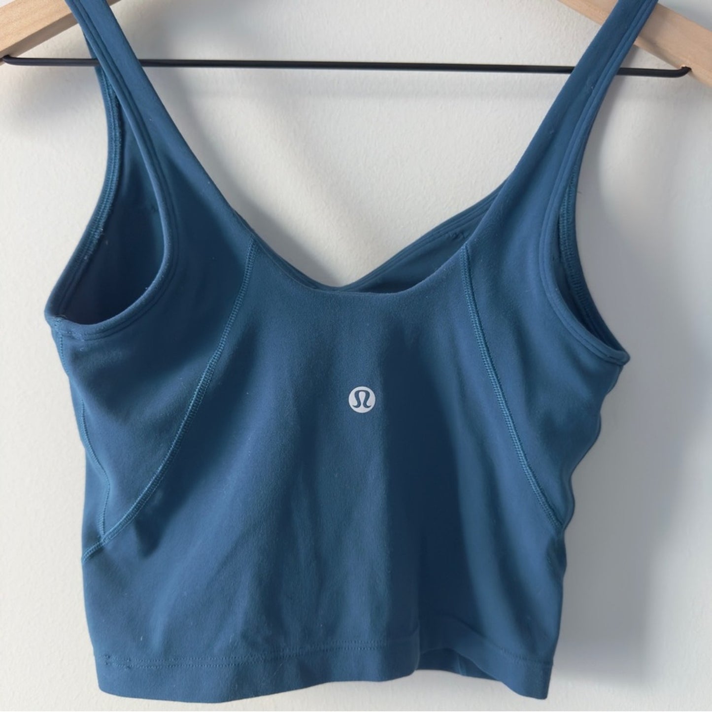 Lululemon Align Tank in Blue Borealis sleeveless Top stretch Cropped Athletic 2