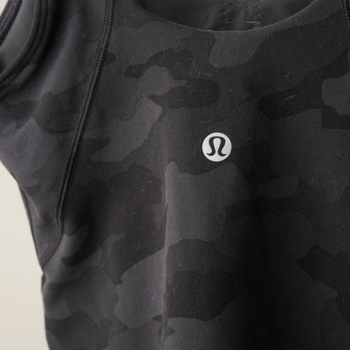 Lululemon Align Tank Top in Heritage 365 Camo Deep Coal Multi Yoga Stretch Crop