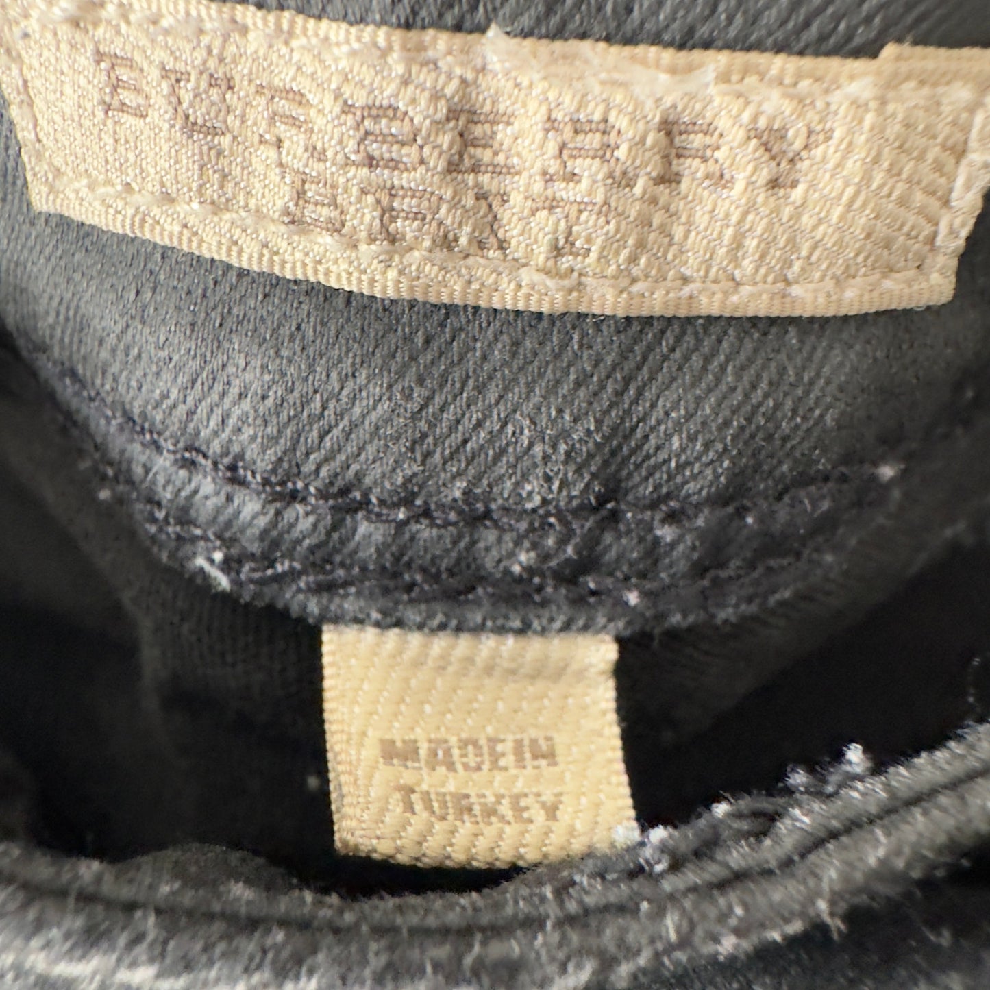 Burberry Brit Westbourne Skinny Ankle Pants Faux Leather Zip Button  5-Pocket 32