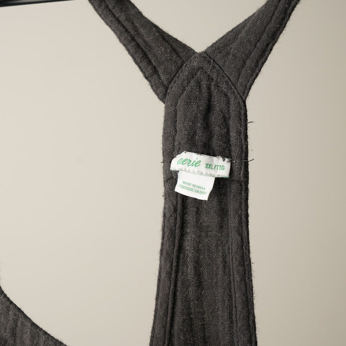 Aerie Gauze Fabric Adjustable Tie Straps Shorts Romper Shortalls Pockets XXL EUC