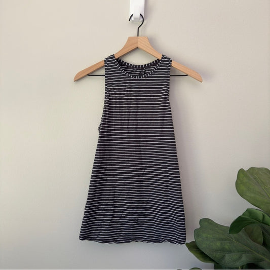 Lululemon All Tied Up Tank Modern Stripe Heathered Black White (First Release)